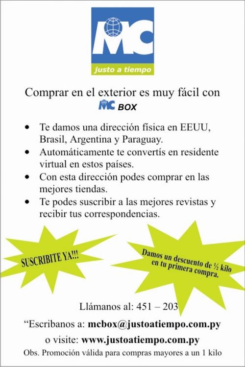 Mc servicios expresos y logistica s.r.l. en Asunción Transporte